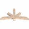 Ekena Millwork Alberta Smooth Timber Gable Bracket, Douglas Fir, 72"W x 39"H x 5 1/2"D x 5 1/2"F, 13/12 Pitch GBW072X39X0606ALB00SDF - alternate 5